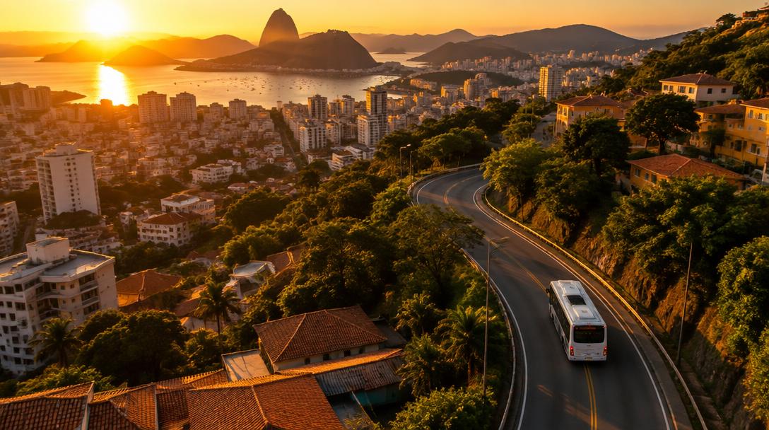 Como calcular uma rota de fretamento