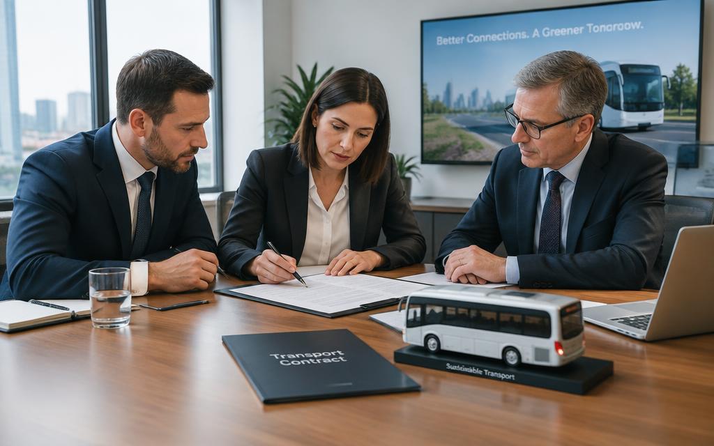 Checklist para contratar fretamento corporativo
