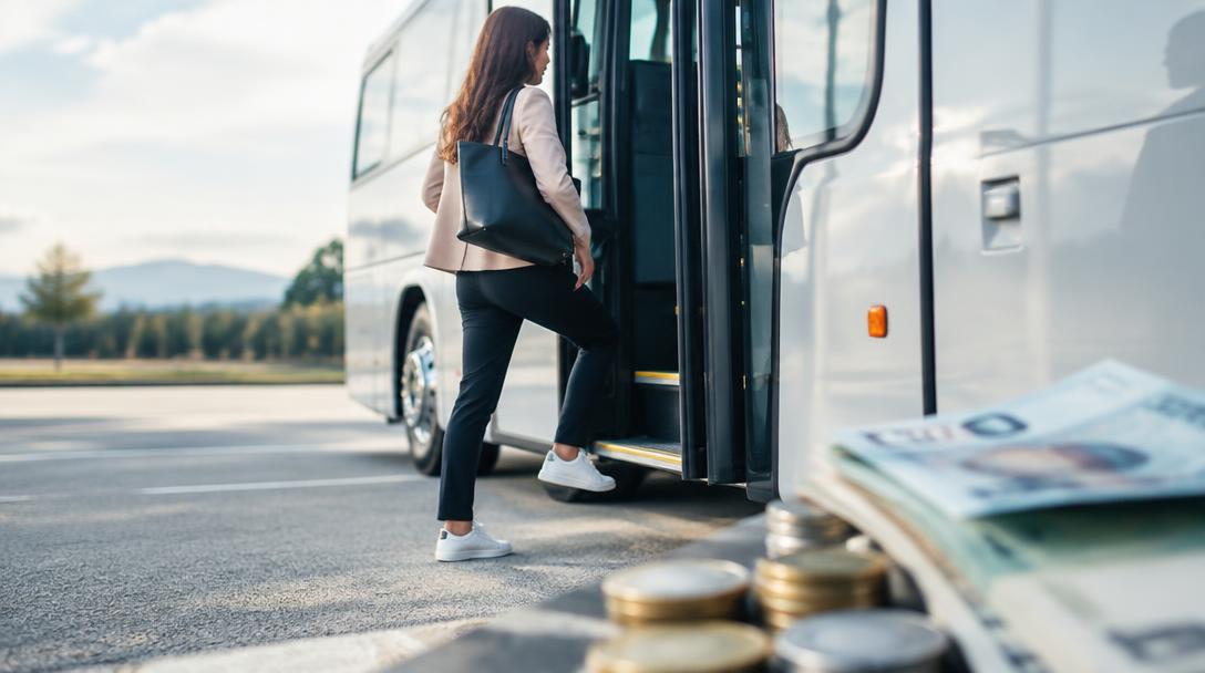 Como calcular o custo de transporte fretado por funcionário
