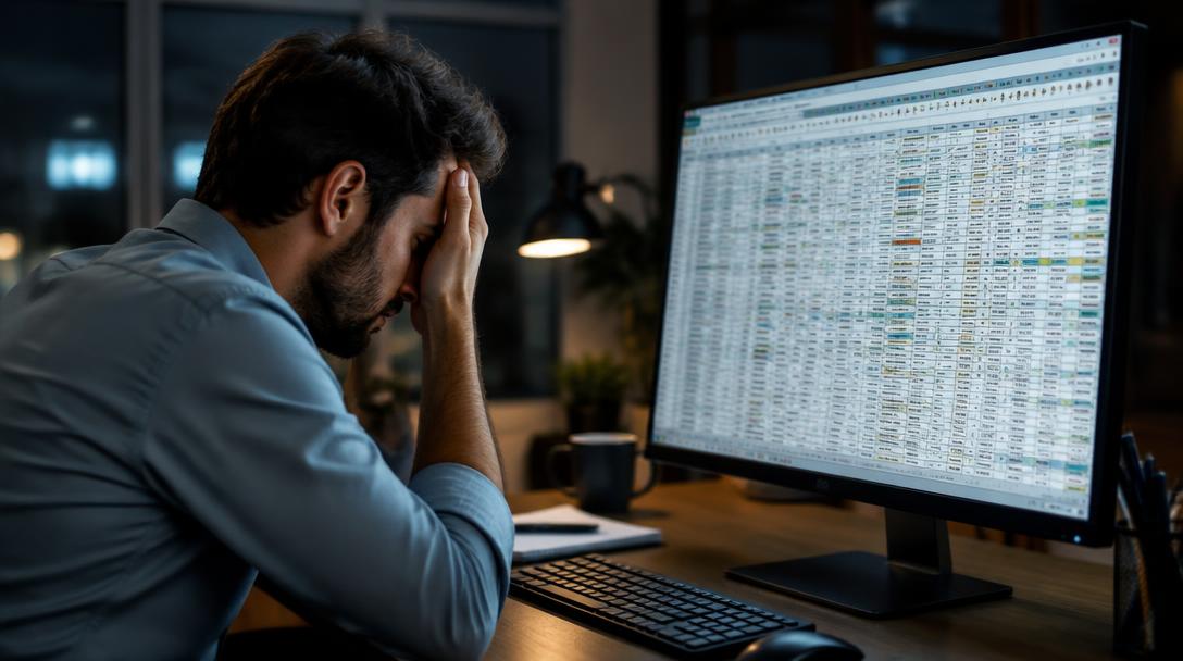 Limitações do Excel na roteirização de passageiros