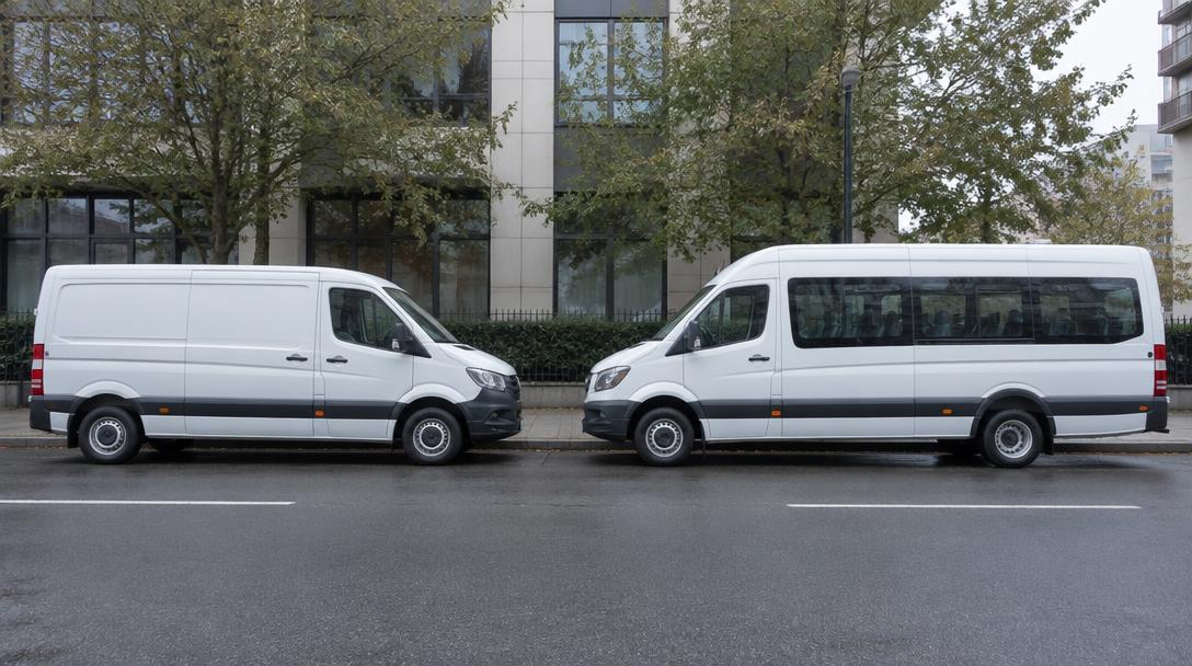 Van ou micro-ônibus: como escolher o veículo da rota